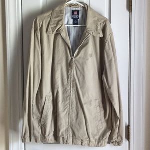 Mens Chaps lightweight Khaki Jacket